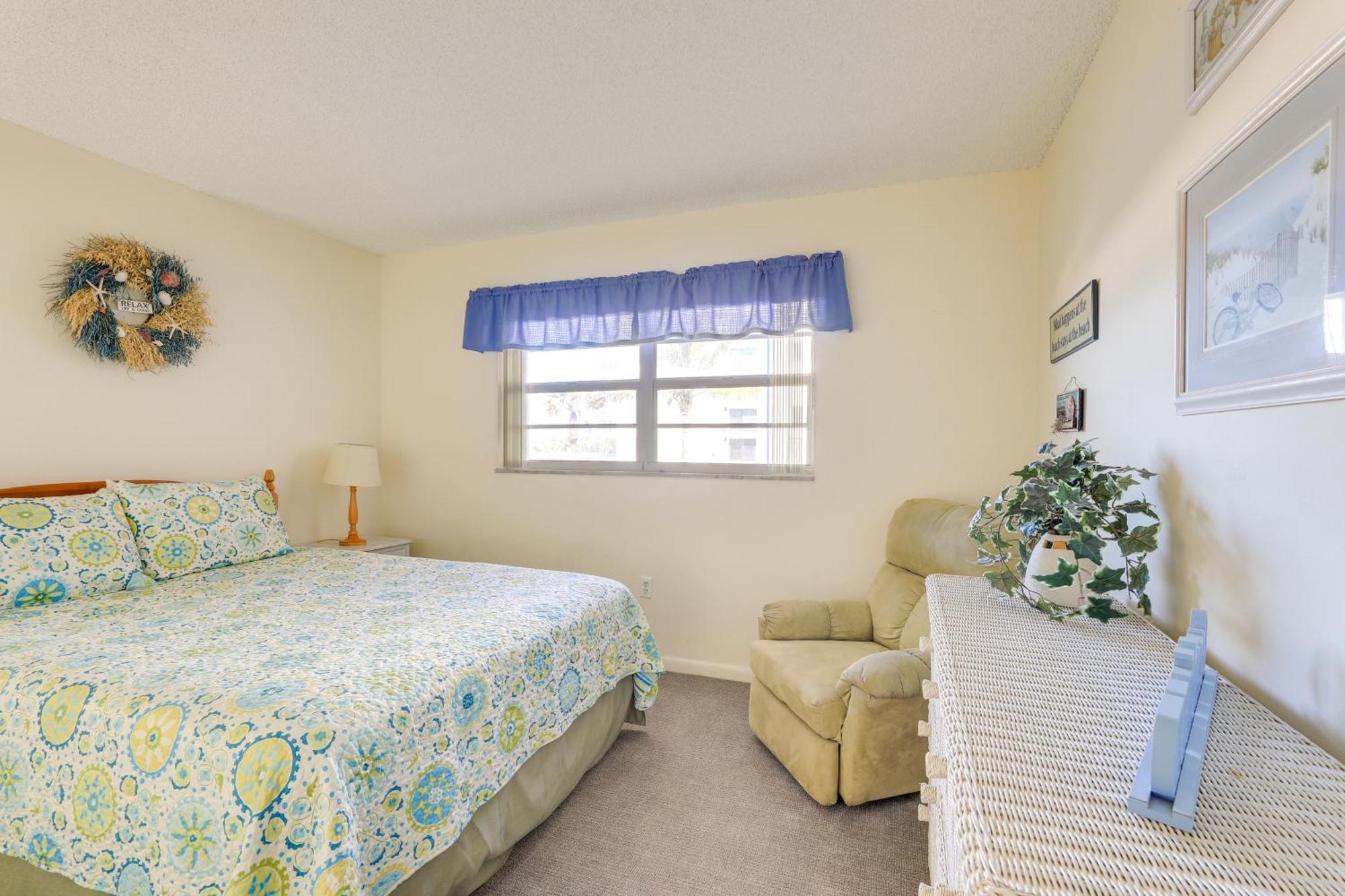 Central Cocoa Beach Condo With View, Steps To Beach! Eksteriør bilde